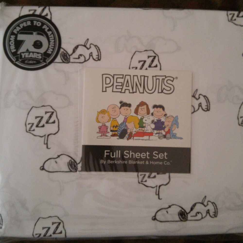 Snoopy full sheets